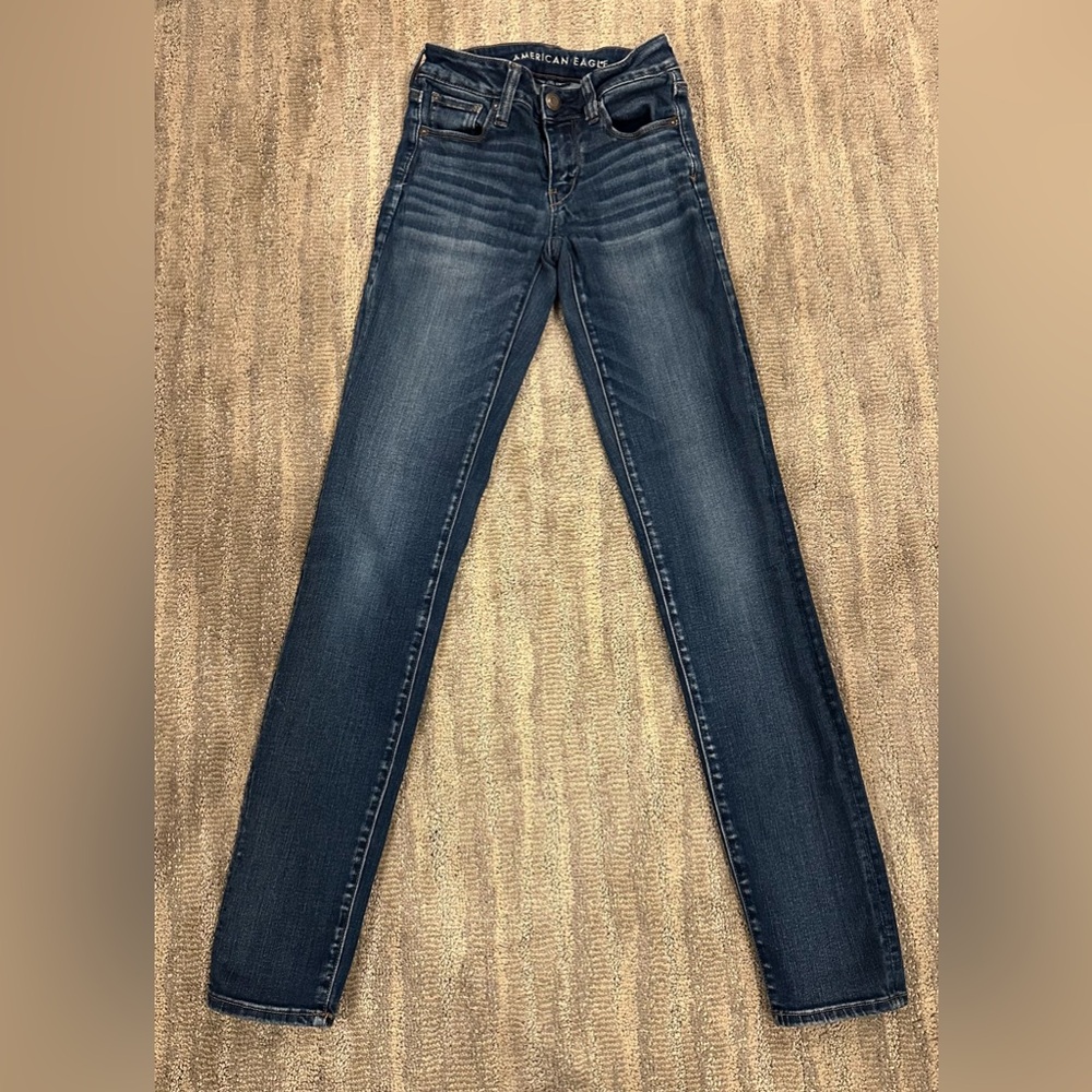 American Eagle Outfitters Indigo Skinny Jeans
